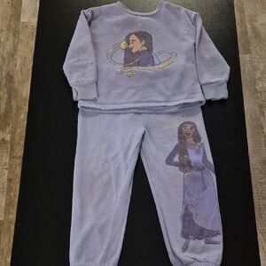 Disney Purple Kids Matching Set